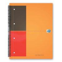 oxford 001 international classic notebook 160 pages a4plus orangegrey  ...