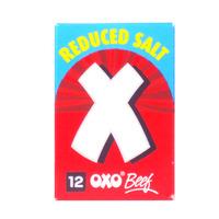 oxo reduced salt cube beef 12 pack