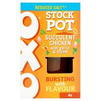 Oxo Stock Pots 4 Pack Reduced Salt Chicken