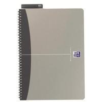 Oxford A5 Office 180 Pages 90gsm Metallic Wirebound Polypropylene