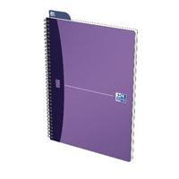 Oxford Office A4 Purple Metallic Notebook Pack of 5 400051875