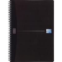 Oxford Office A4 Black Wirebound Notebook Smart Ruled Pack of 5