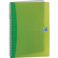 Oxford Office A4 Translucent Assorted Soft Cover Wirebound Notebook