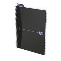 oxford office metallic a4 grey notebooks pack of 5 400051877