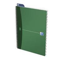 oxford office metallic a4 green notebooks pack of 5 400051873