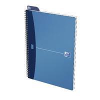 Oxford Office A4 Blue Metallic Notebook Pack of 5 400051876