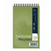 Oxford N Pad Recycled Shorth& Notebook Wirebound Ruled 120 Pages