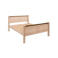 Oxford Two Tone Solid Pine King Bed