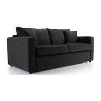 Oxford 3 Seater Sofabed Steel
