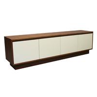 Oxford Walnut TV Unit Vanilla