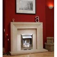 Oxford Limestone Fireplace Package With Gas Fire