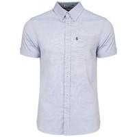 oxford shirt in blue le shark