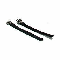 Oxford Oxford Black Leather Basket Straps (Pair)