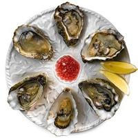 Oyster Plate 6 Hole 25.5cm (Pack of 6)