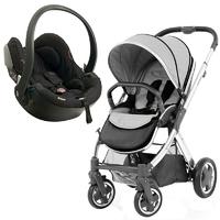 oyster 2 besafe travel system mirrorblack pure silver