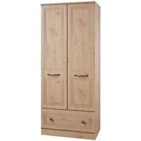 Oyster Bay Nash Oak Wardrobe - 2ft 6in with Drawer