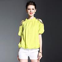 oycp womens off the shoulder going out simple spring summer shirtsolid ...