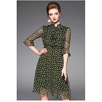 oycp womens daily sheath dressfloral v neck above knee length sleeve p ...