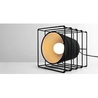 Ozzy Cube Table Lamp, Black
