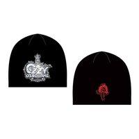 ozzy osbourne crest logo beanie black