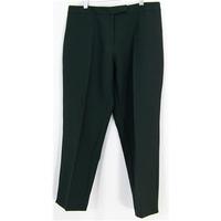 Ozone - Size 12 - Black - Cropped trousers