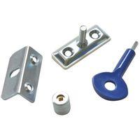 P121 Window Screw Locks Satin Chrome Pack of 6 P6P112