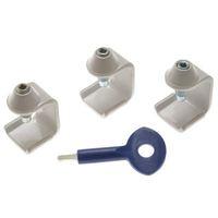 P121 Window Stay Clamps Pack of 3