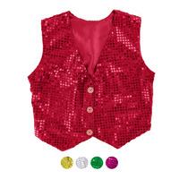 P3062 Star Sequin Waistcoat