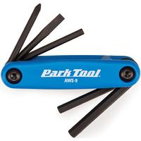 Park Tool AWS-9 Fold up Hex Wrench and Screwdriver Set