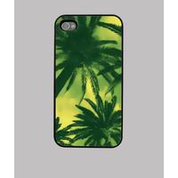 palm tree - green iphone 4