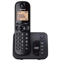 Panasonic Kx-tgc220eb Dect Phone With Tam And Call Blocking - Single - Black