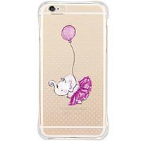 Pattern Pink Elephant Soft Shockproof Back Cover Case Foundas For Apple iPhone 6s Plus/6 Plus/iPhone 6s/6/iPhone SE/5s/5
