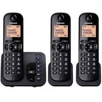 Panasonic Digital Cordless Answer Phone with Nuisance Calls Block Triple UK Plug