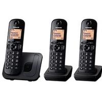 Panasonic KXTGC213EB Digital Cordless Phone with Nuisance Calls Block Triple UK Plug