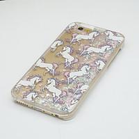 pattern heart fluorescent liquid quicksand with the unicorn pc case fo ...