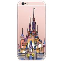 Pattern Fashion Cartoon Castle PC Hard Case Back Cover For Apple iPhone 6s 6 Plus SE/5s/5