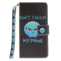 Painted Anger Pattern Card Can Lanyard PU Phone Case For Samsung Galaxy G530 G360 J1 J3 J5 (2016)