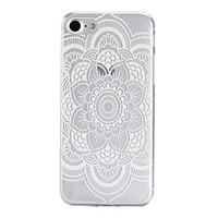 Painted Full Flower Pattern Transparent TPU Material Phone Case for iPhone 7 7 Plus 6s 6 Plus SE 5s 5