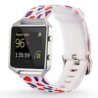 painted silicone strap for fitbit altafitbit blazefitbit flex