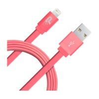 Patriot 3, 3 ft Lightning Flat Cable pink