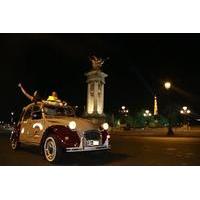 paris night tour in a 2cv citroen