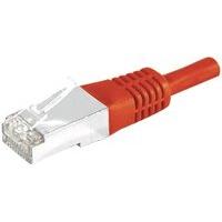 Patch Cord RJ45 Cat.6a S/FTP Red - 10m
