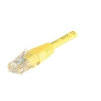 patch cord rj45 cat5e uutp yellow 20m