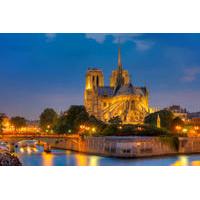 Paris Night Combo: Skip-the-Line Eiffel Tower Tour and Seine River Cruise with Champagne