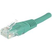 Patch Cord RJ45 Cat.6 U/UTP Green - 15m