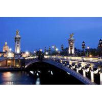 Paris Night Tour Eiffel Dinner Seine Cruise (Dinner & Drink Included) with Japanese Guide