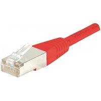 Patch cord RJ45 cat.5e F/UTP Red- 10M