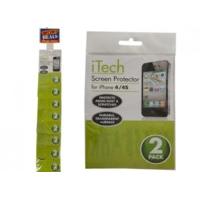 Pack Of 2 Screen Protectors For Iphone 4 4s