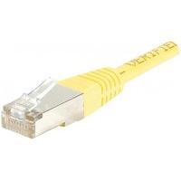 patch cord rj45 cat5e futp yellow 10 m copperaluminium