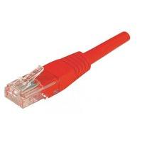 Patch cord RJ45 cat.5e U/UTP Red- 0.50M